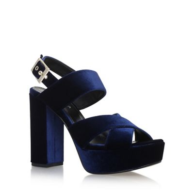 Carvela Blue 'Georgeous' high heel sandals